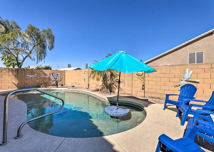 Holiday home Outdoor Kitchen, Heated Pool: Retreat! Gilbert